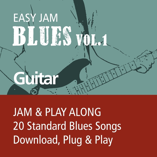 Couverture de Easy Jam Blues, Vol.1 - Guitar