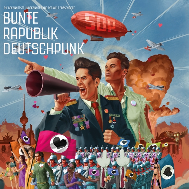 Couverture de Bunte Rapublik Deutschpunk