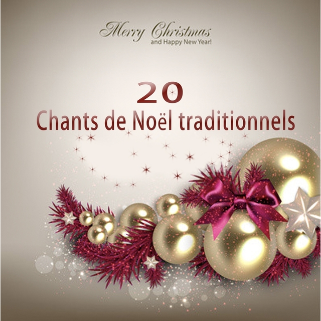 Couverture de 20 chants de Noël traditionnels