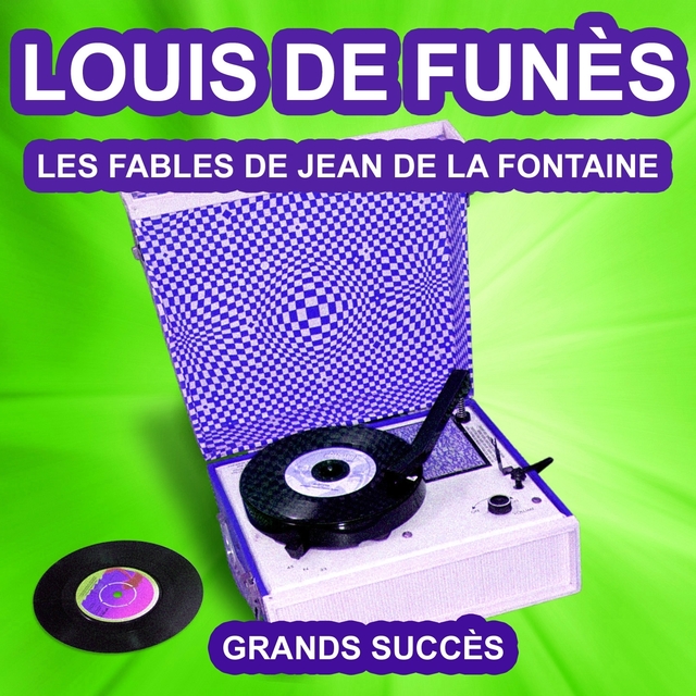 Couverture de Louis de Funès raconte les fables de Jean de La Fontaine