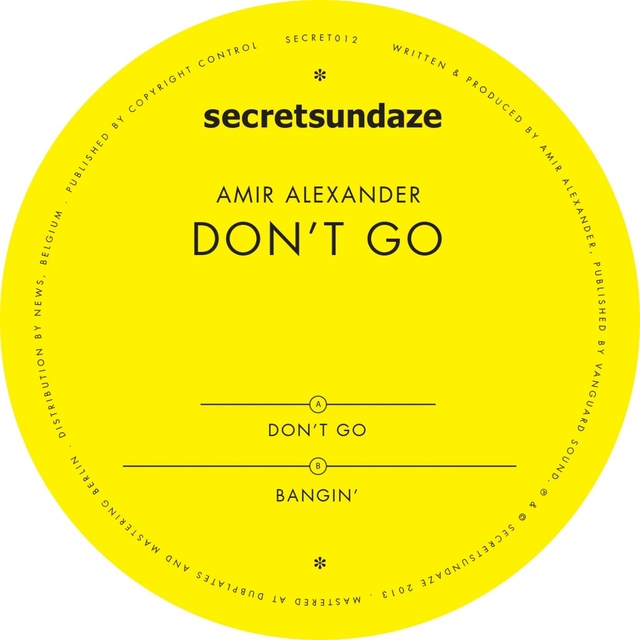 Couverture de Don't Go