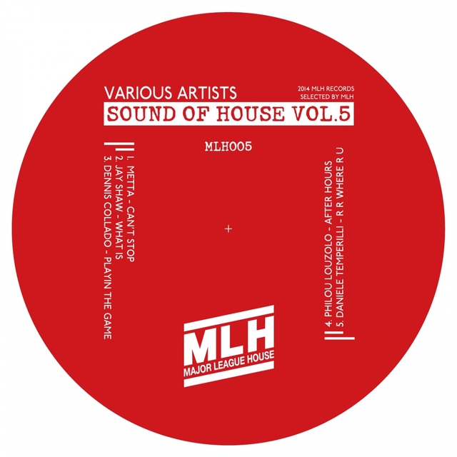 Couverture de Sound of House, Vol. 5