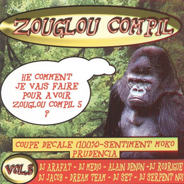 Couverture de Zouglou compil, vol. 5