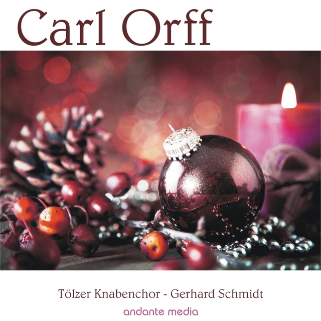 Couverture de Carl Orff Weihnachtslieder