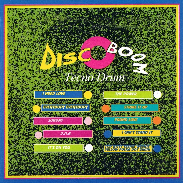 Couverture de Discoboom Tecno Drum