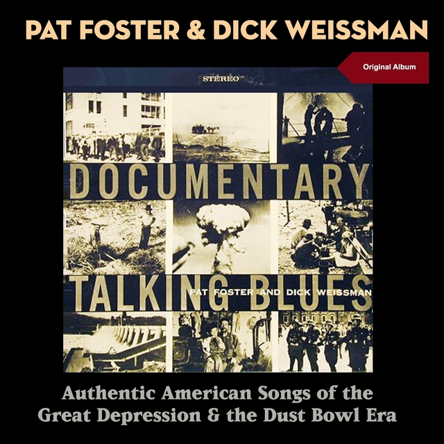 Couverture de Talking Blues: Authentic American Songs of the Great Depression & the Dust Bowl Era