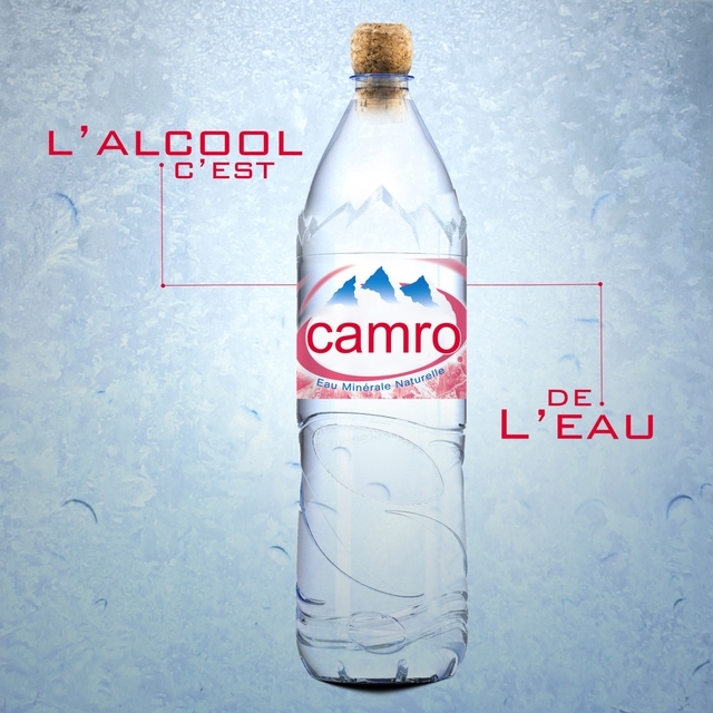 L'alcool c'est de l'eau