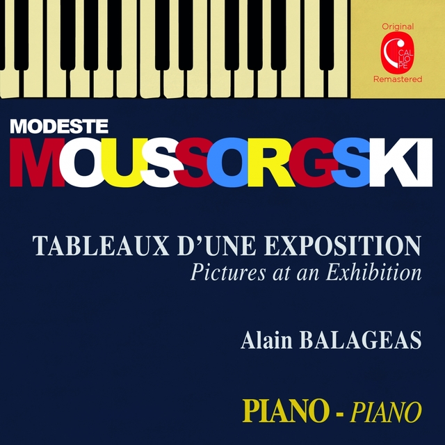 Couverture de Mussorgsky: Tableaux d'une exposition