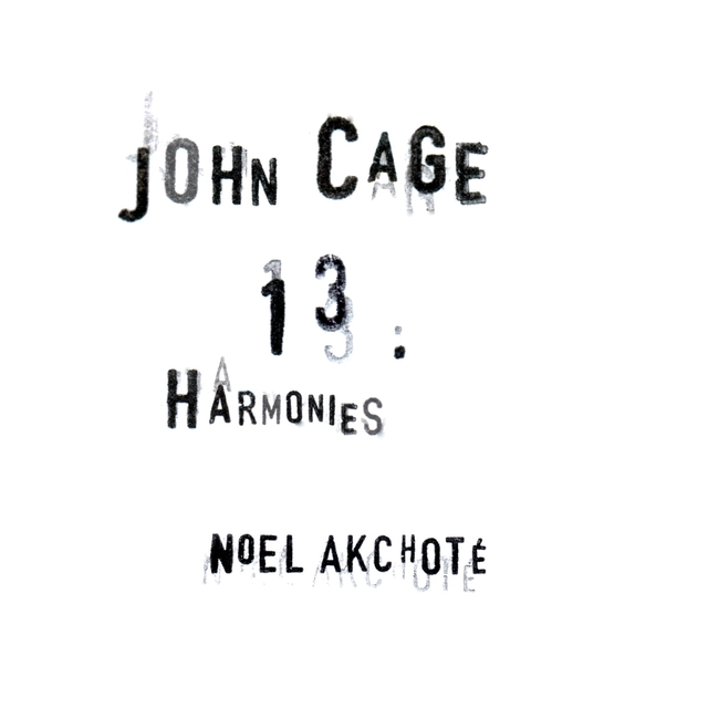 John Cage: 13 Harmonies