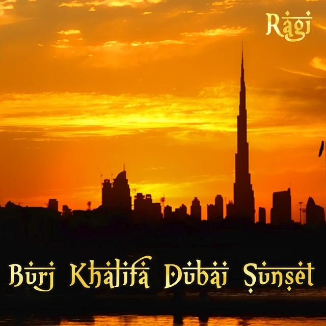 Couverture de Burj Khalifa Dubai Sunset