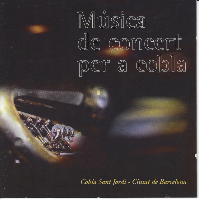 Couverture de Música de Concert per a Cobla