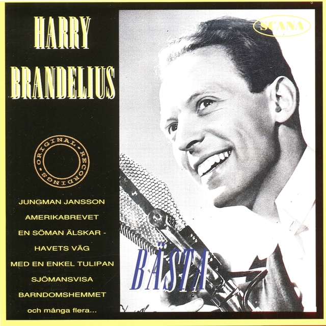 Couverture de Bästa: Harry Brandelius