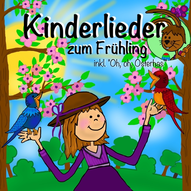 Couverture de Kinderlieder zum Frühling