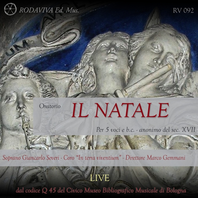 Couverture de Oratorio il Natale