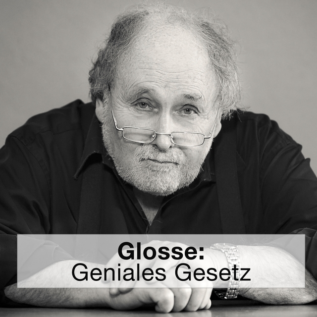 Couverture de Glosse: Geniales Gesetz