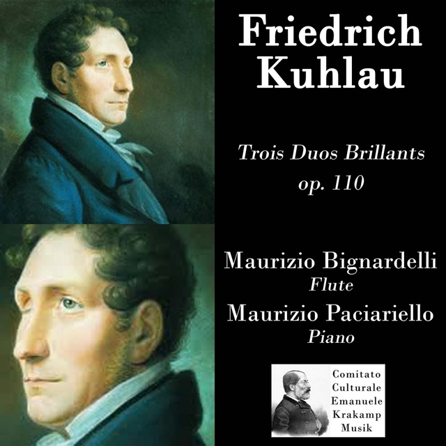 Couverture de Kuhlau: 3 Duos brillants, Op. 110