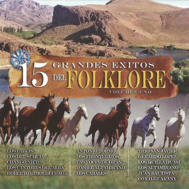 Couverture de 15 Grandes Exitos del Folklore, Volumen Uno