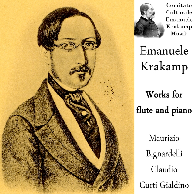 Emanuele Krakamp: Works for Flute and Piano