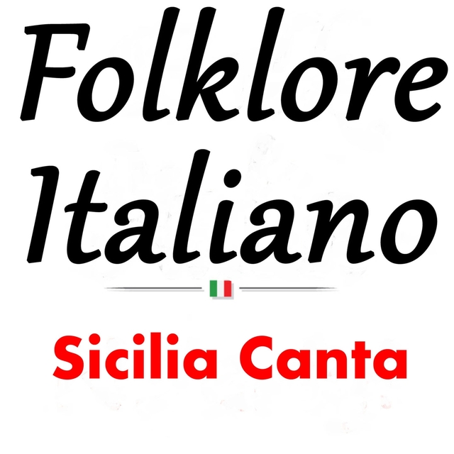 Couverture de Folklore italiano: Sicilia canta