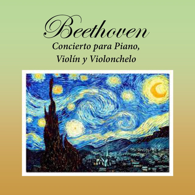 Couverture de Beethoven, Concierto para Piano, Violín y Violonchelo