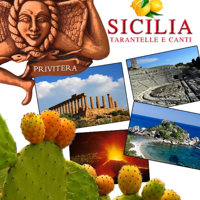Couverture de Sicilia tarantelle e canti
