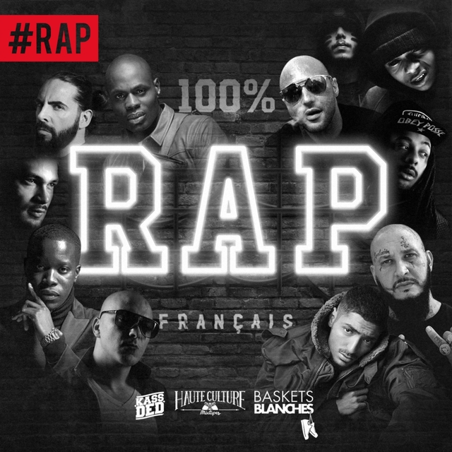 Couverture de #Rap 2016 : 100% Rap français