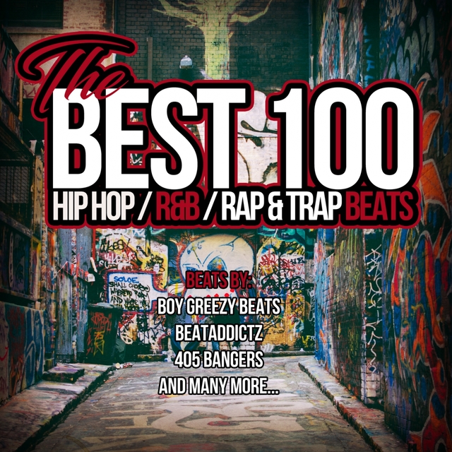 Couverture de The Best 100 Hip Hop Beats