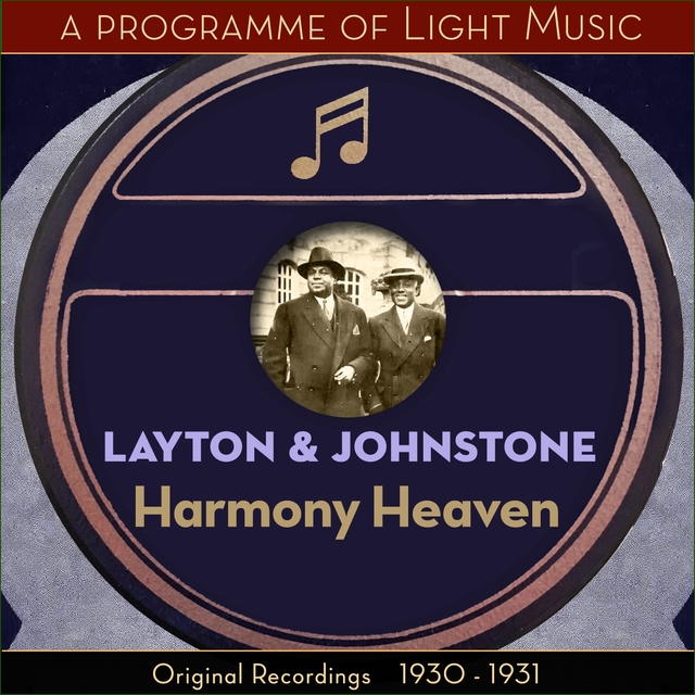 Couverture de Harmony Heaven - A Programme Of Light Music