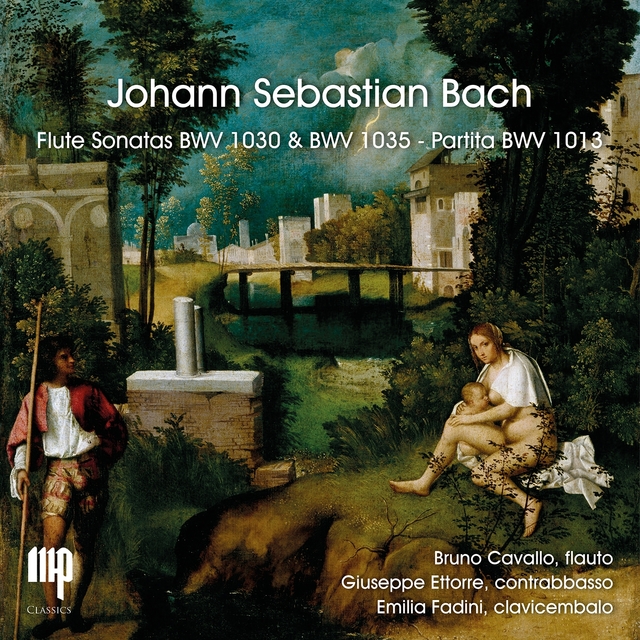 Couverture de Bach: Flute Sonatas BWV 1030 & 1035 e Partita 1013
