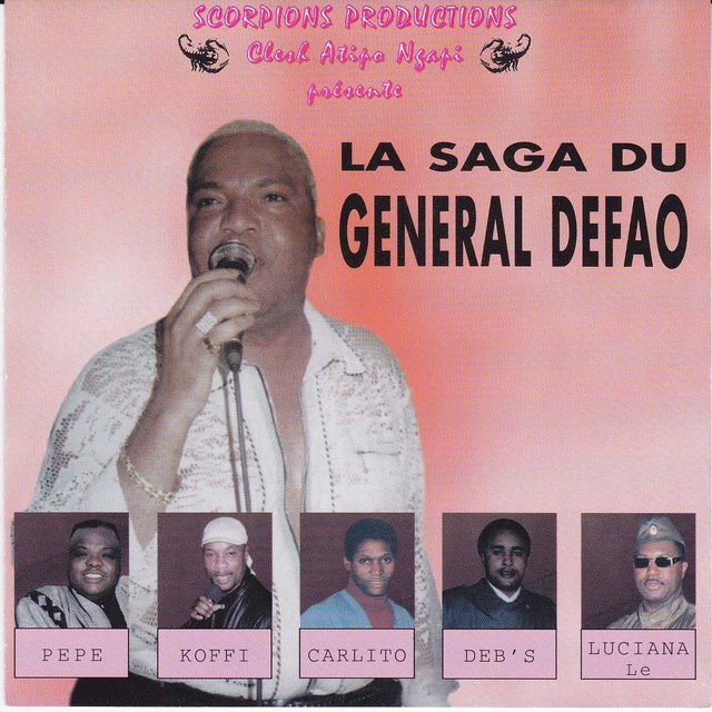 Couverture de La saga du général Defao