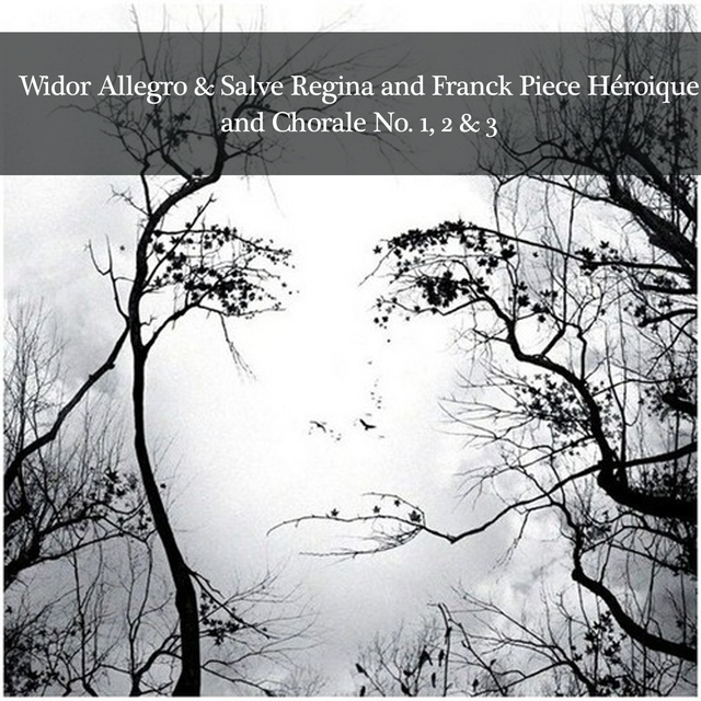 Couverture de Widor Allegro & Salve Regina and Franck Piece Héroique and Chorale No. 1, 2 & 3