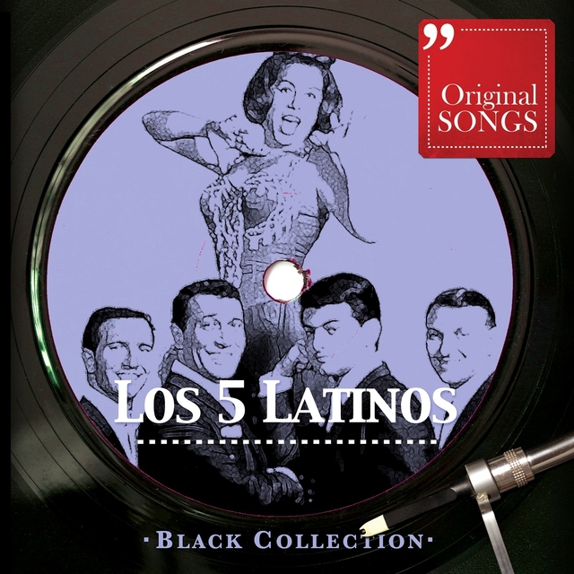 Couverture de Black Collection Los 5 Latinos