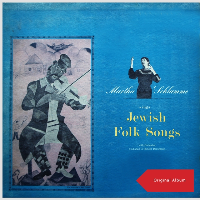 Couverture de Sings Jewish Folk Songs