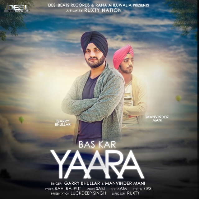 Couverture de Bas Kar Yaara