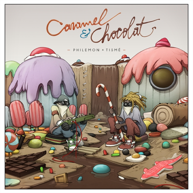 Couverture de Caramel et chocolat