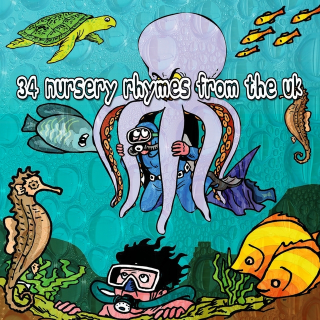 Couverture de 34 Nursery Rhymes From The UK