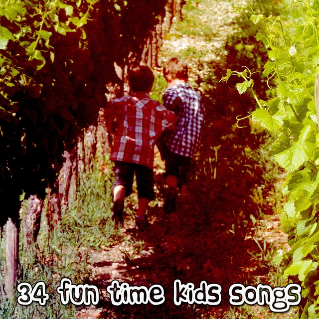 Couverture de 34 Fun Time Kids Songs