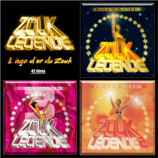 Couverture de Zouk légende "L'âge d'or du zouk"