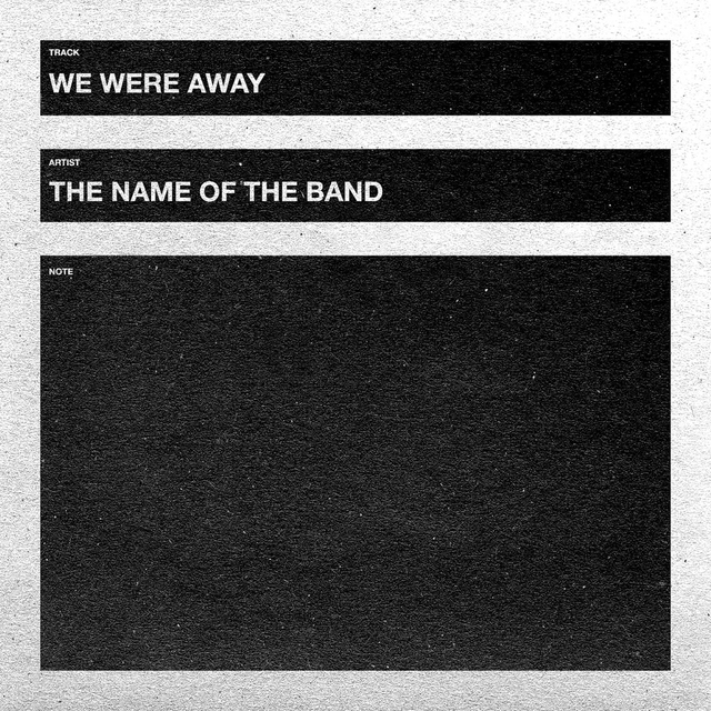 Couverture de We Were Away