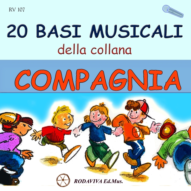 Couverture de 20 basi musicali della collana compagnia