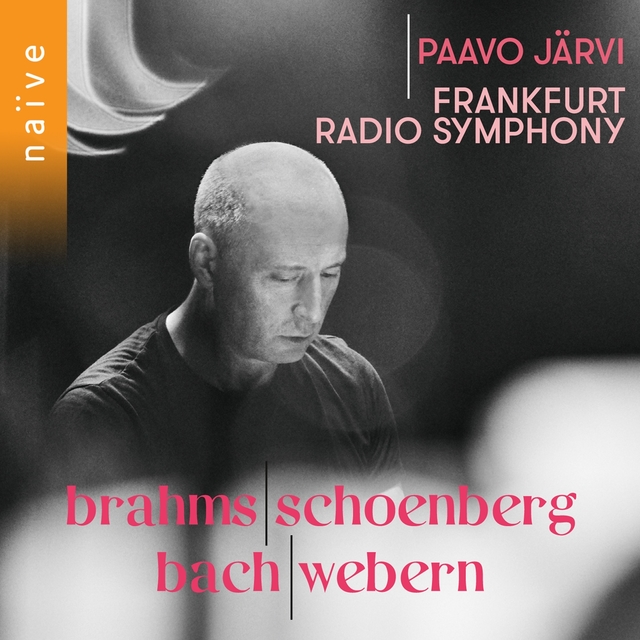 Couverture de Brahms, Schoenberg, Bach, Webern