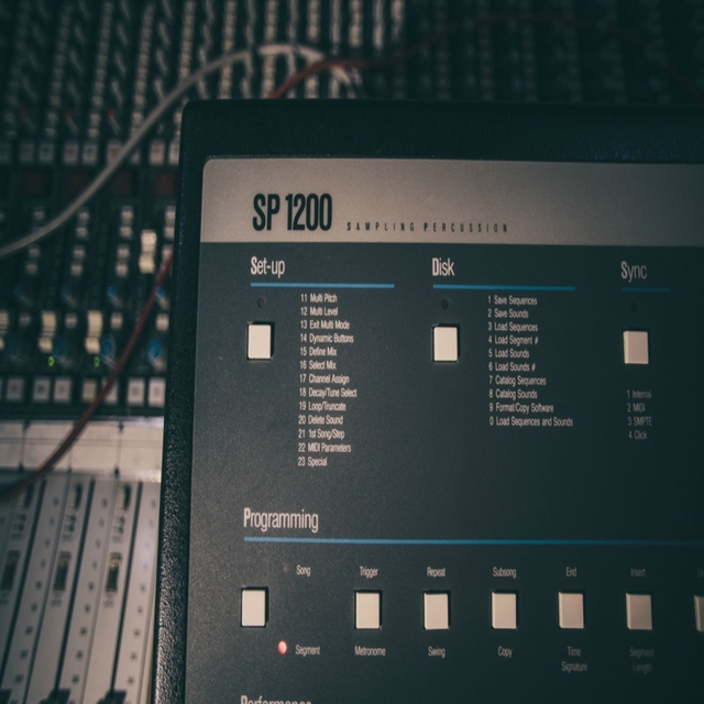 Couverture de The SP1200 made me do it