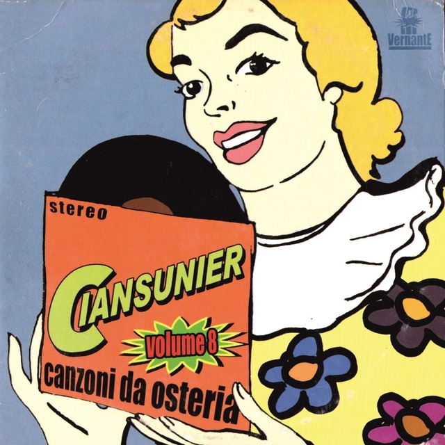 Couverture de Canzoni da osteria, Vol. 8