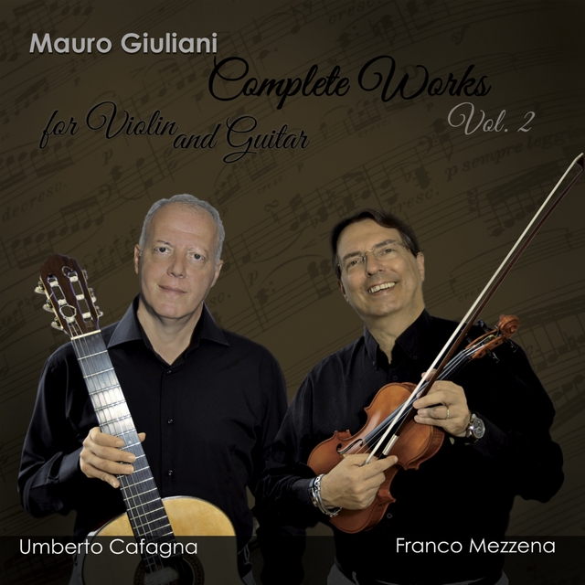 Couverture de Mauro Giuliani: Complete Works for Violin And Guitar, Vol. 2