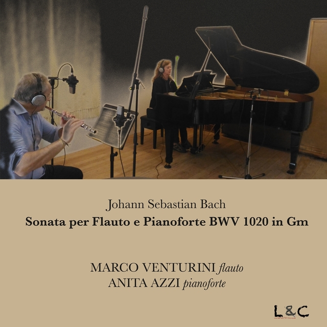 Couverture de Johann Sebastian Bach: Sonata per flauto e pianoforte, BWV 1020