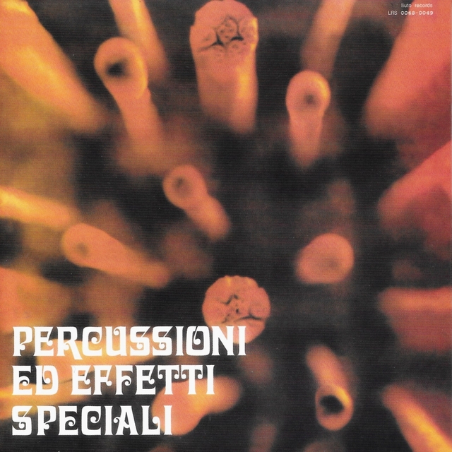 Couverture de Percussioni ed effetti speciali