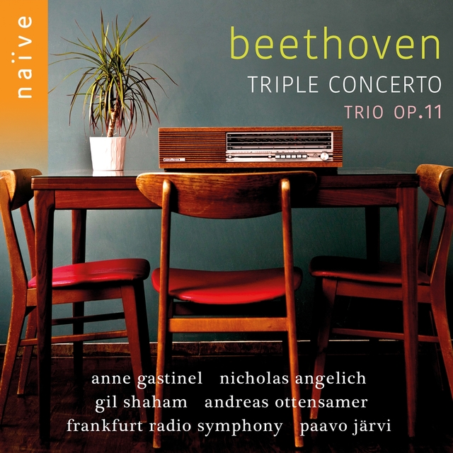 Couverture de Beethoven: Triple Concerto, Op. 56 & Trio, Op. 11