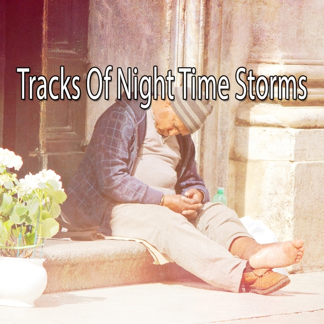 Tracks Of Night Time Storms