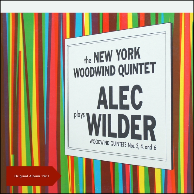 Alec Wilder ‎- Woodwind Quintets Nos.3, 4, And 6