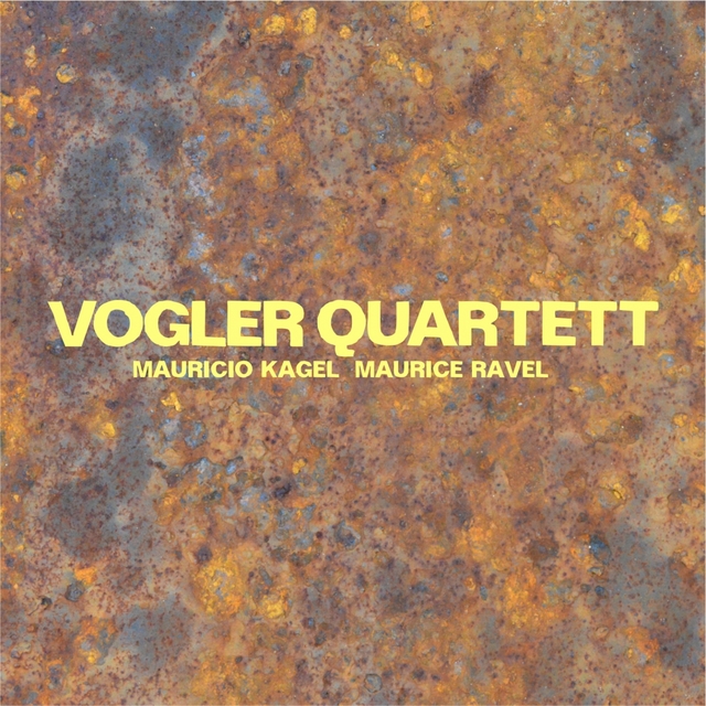 Couverture de Vogler Quartett spielt Kagel und Ravel